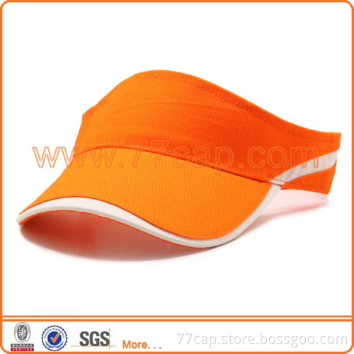 2016 fashion design sun visor cap with vel closure